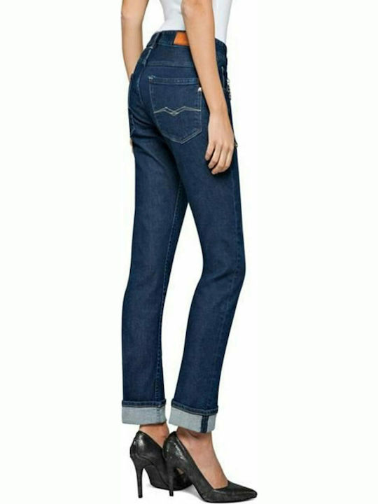 Replay High Waist Women's Jean Trousers in Boyfriend Fit