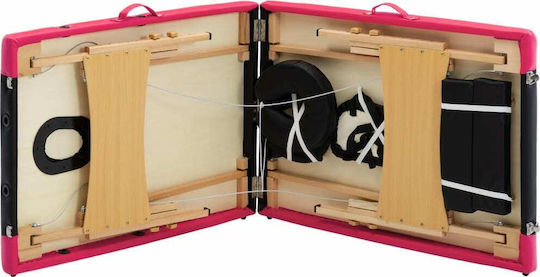 vidaXL Physiotherapy Bed Portable Foldable Wooden 191x70cm 2 Positions