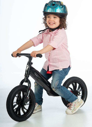 Q Play Kids Balance Bike Racer Air Black