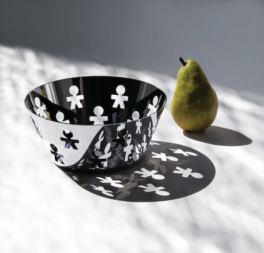 Alessi Girotondo Плодова кошница Inox Сребрист 20.5x20.5x8.8бр