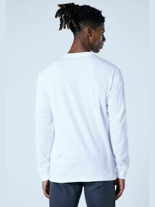 Converse Men's Long Sleeve Blouse White