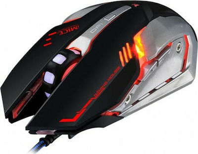 iMice V8 RGB Gaming Gaming Maus 4800 DPI Schwarz