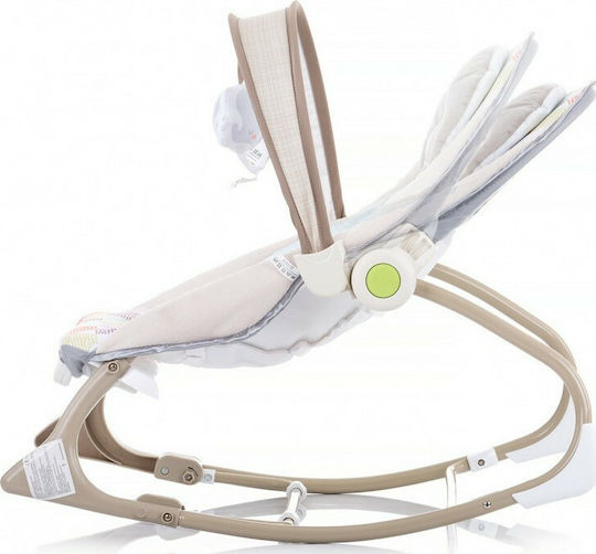 Chipolino Elektrische Relax Babywippe Dolce mit Musik und Vibration Multi für Kind bis 9kg
