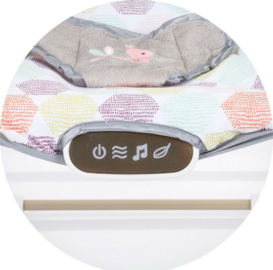 Chipolino Elektrische Relax Babywippe Dolce mit Musik und Vibration Multi für Kind bis 9kg
