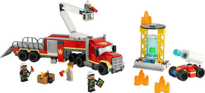 Lego City Fire Command Unit for 6+ Years Old