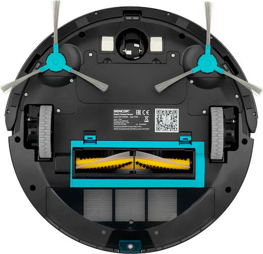 Sencor SRV 9250BK Σκούπα Ρομπότ με Χαρτογράφηση Laser Μαύρη