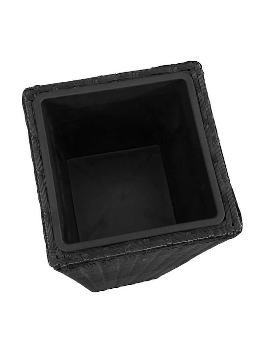 vidaXL Planter Box Set 3pcs in Black Color 40534