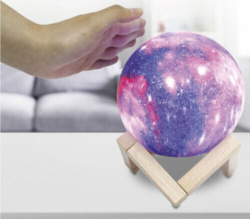 Gem Φωτιστικό Γαλαξίας 3D LED Moon Light