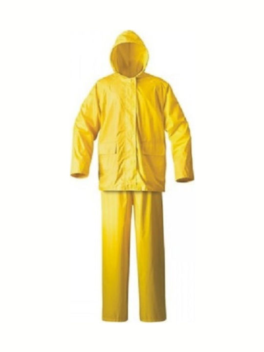 Ergo Waterproof and Windproof Work Suit Yellow