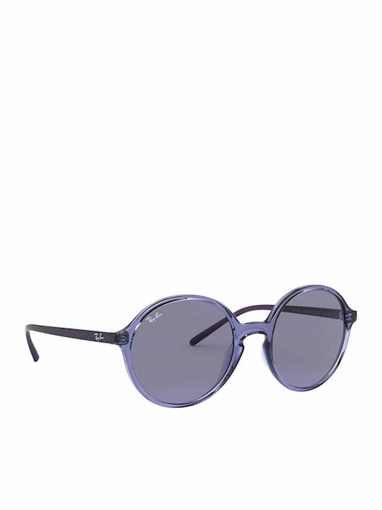 Ray Ban Sonnenbrillen Lila mit Kunststoff Gestell