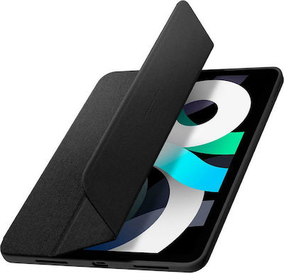 Spigen Urban Fit Flip Cover Πλαστικό / Υφασμάτινο Μαύρο (iPad Air 2020/2022)