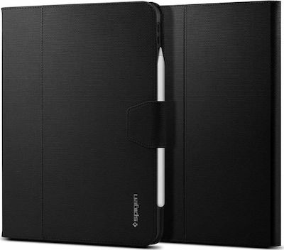 Spigen Liquid Air Folio Flip Cover Δερματίνης Μαύρο (iPad Air 2020/2022)
