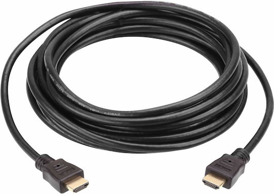 Aten HDMI 2.1 Cablu HDMI de sex masculin - HDMI de sex masculin 1m Negru
