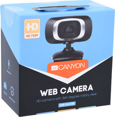 Canyon CNE-CWC3N Web Camera HD 720p