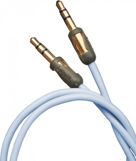 Supra Καλώδιο 3,5 mm Stecker - 3,5 mm Stecker Weiß 1.2m (1001907458)