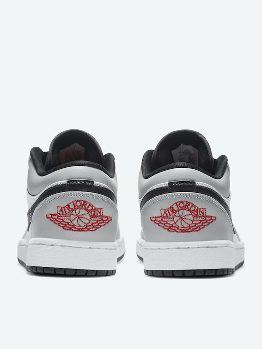 Air  1 Retro Low Sneakers Light Smoke Grey / Gym Red / White