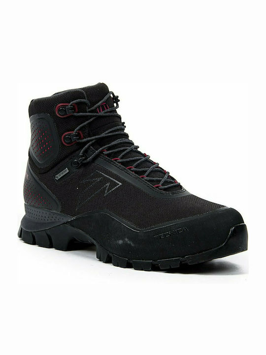 Tecnica Forge S GTX Herren Wanderstiefel Wasserdicht mit Gore-Tex Membran Schwarz