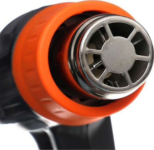 Kraft & Dele KD10390 Πιστόλι Θερμού Αέρα 2000W με Ρύθμιση Θερμοκρασίας εως και 600°C