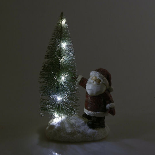 Illuminated Santa Claus Battery 21x11x7.5cm
