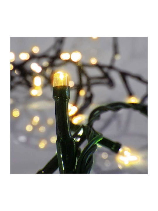 700 Weihnachtslichter LED 35für eine E-Commerce-Website in der Kategorie 'Weihnachtsbeleuchtung'. Warmes Weiß Elektrisch vom Typ Zeichenfolge mit Grünes Kabel Eurolamp