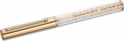 Swarovski Στυλό Ballpoint με Μπλε Mελάνι Crystalline Gloss Rose-Gold