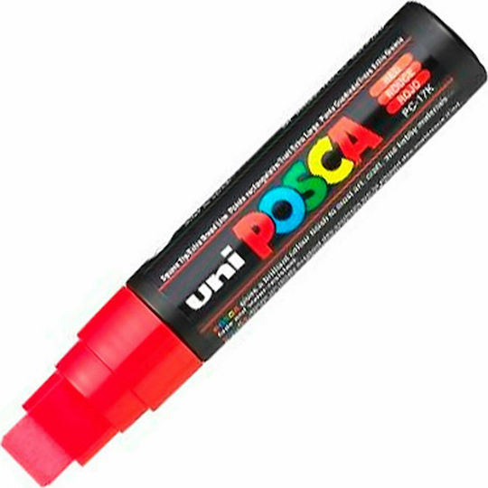 Posca PC-17K Permanent Marker 15mm 15 Red