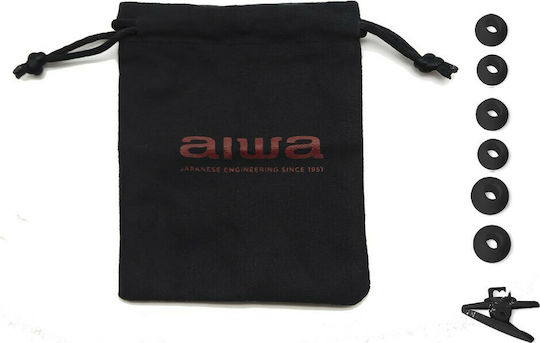 Aiwa ESTM 100 In-ear Handsfree με Βύσμα 3.5mm Γκρι