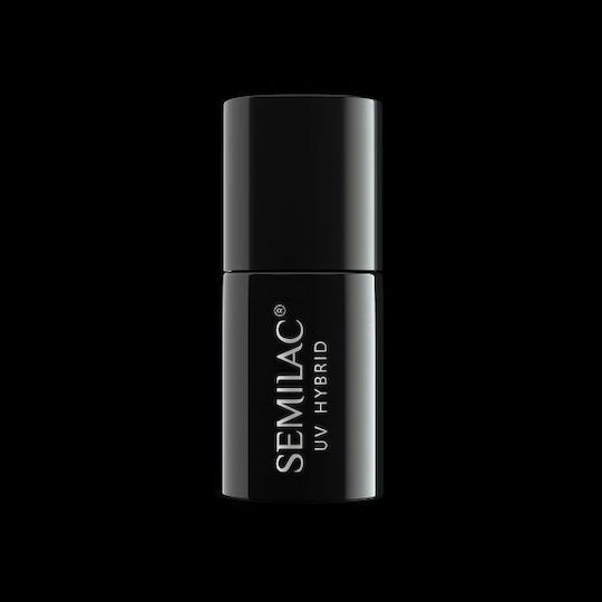 Semilac Classic Semi-Permanent Nail Polish Black Diamond 031 7ml