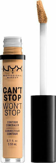 Nyx Professional Makeup Can't Stop Won't Stop Contour Liquid Concealer 8 True Beige 3.5ml