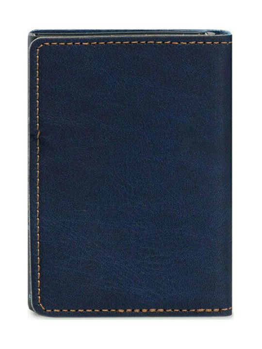 Secrid Slimwallet Sln Men's Card Wallet with Slide Mechanism Blue