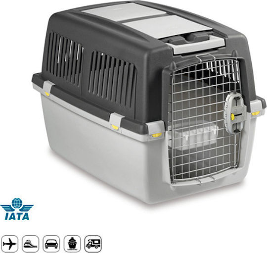Stefanplast Gulliver IATA 4 Dog Transport Cage Gray 71x51x50cm