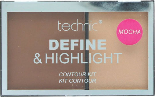 Technic Paletă Define & Highlight Mocha 10gr