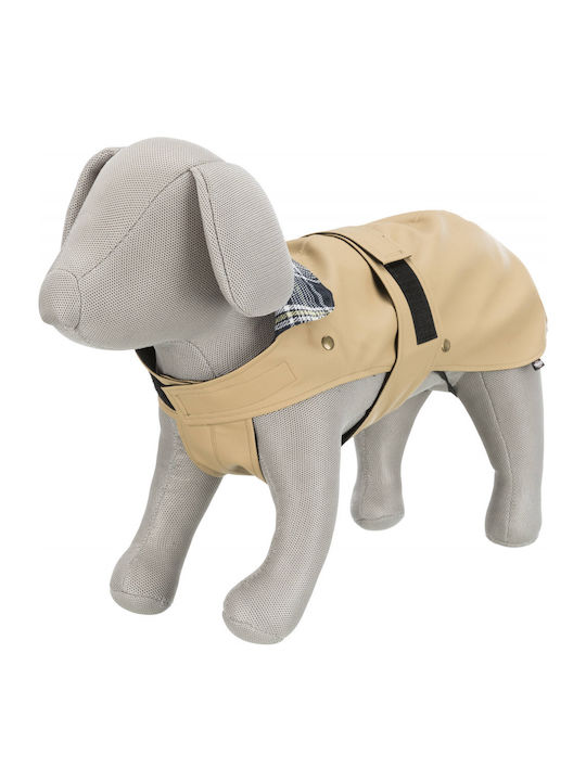 Trixie Paris Waterproof Dog Coat Beige 45 x 45-65 x 34-46cm