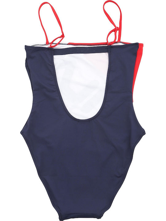 Mei Athletic One-Piece Swimsuit with Open Back