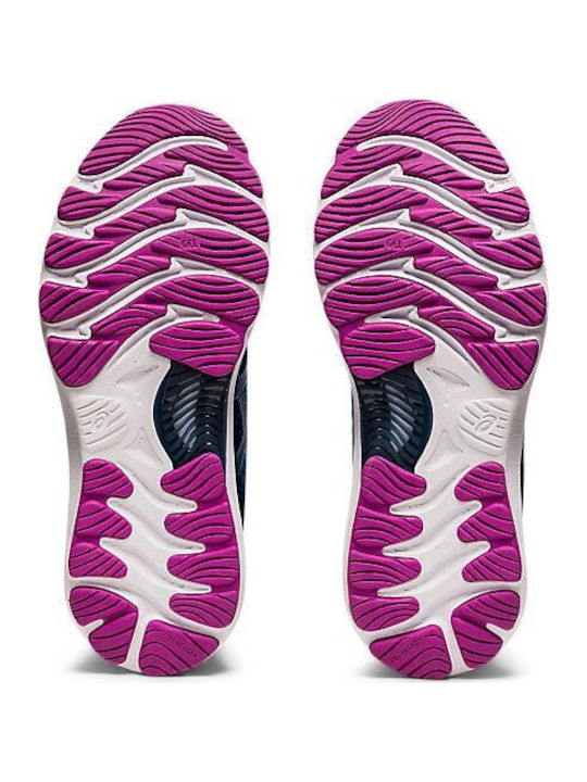 Gel-Nimbus 23 Damen Sportschuhe Laufen Grand Shark / Digital Aqua