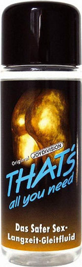 JoyDivision That's All You Need Πρωκτικό Λιπαντικό Gel 100ml