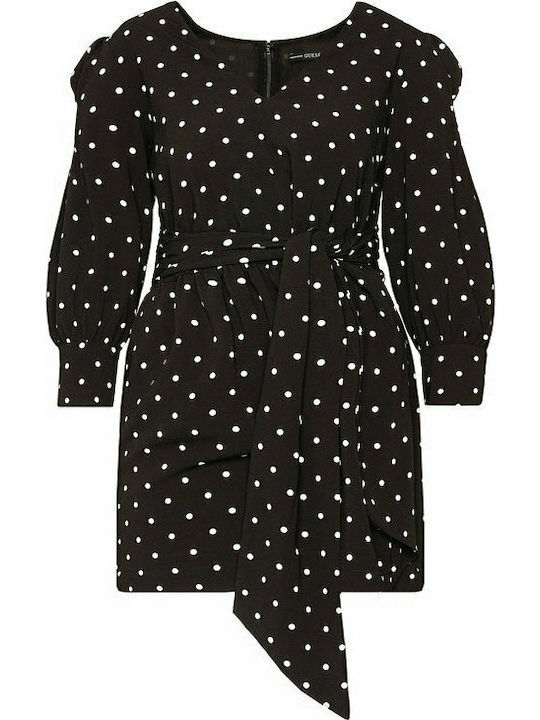 Women's Long Sleeve One-piece Shorts Black