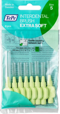 TePe Extra Soft Interdentalbürsten 0.8mm Grün 8Stück