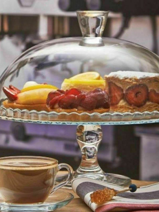 Pasabahce 95200 Cake Stand Transparent 32x25x27cm