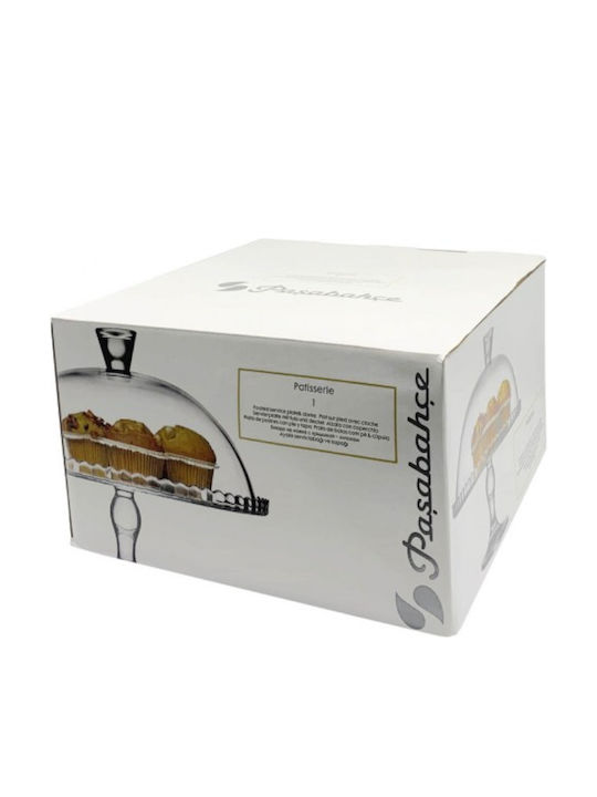 Pasabahce 95200 Cake Stand Transparent 32x25x27cm