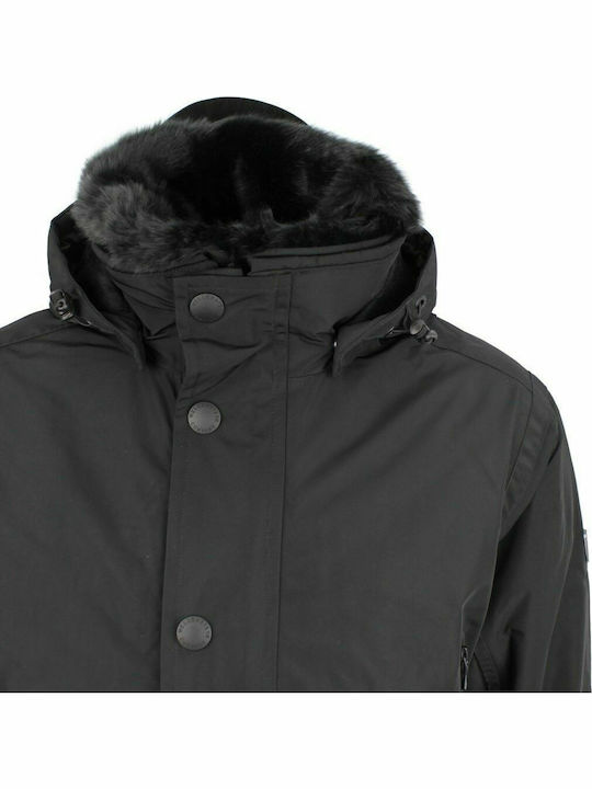 Halifax Geacă De Iarnă Parka Waterproof Neagră