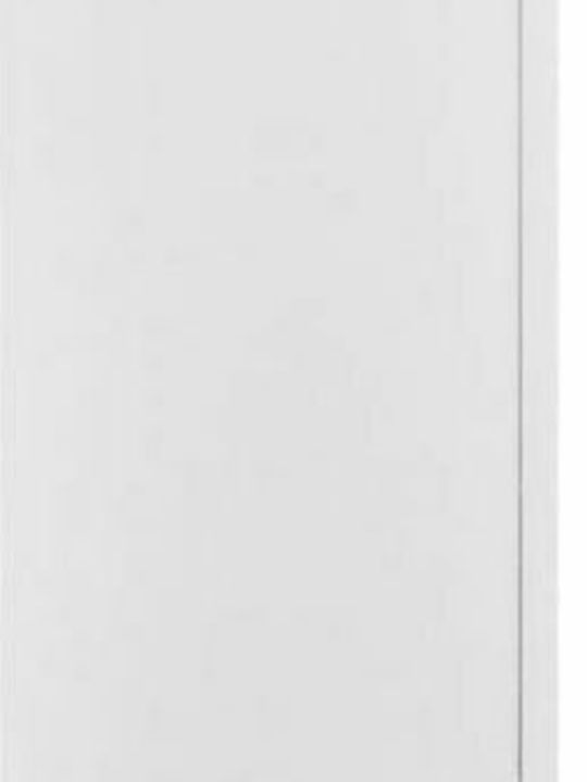 vidaXL Husă Pentru Radiator Din MDF Alb 112x19x81cm