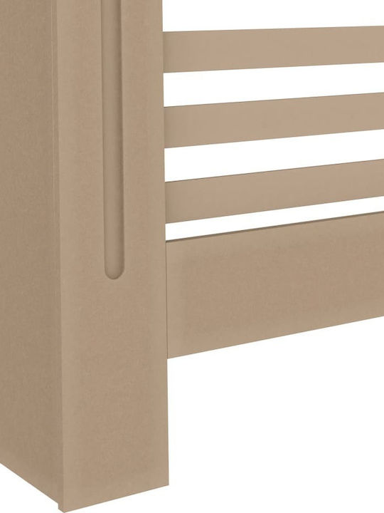 vidaXL Κάλυμμα Καλοριφέρ από MDF Καφέ 112x19x81cm