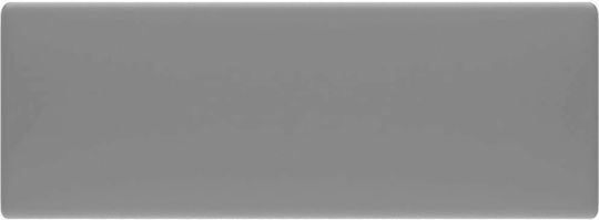 vidaXL Countertop Sink Ceramic 41x41x15cm Transparent