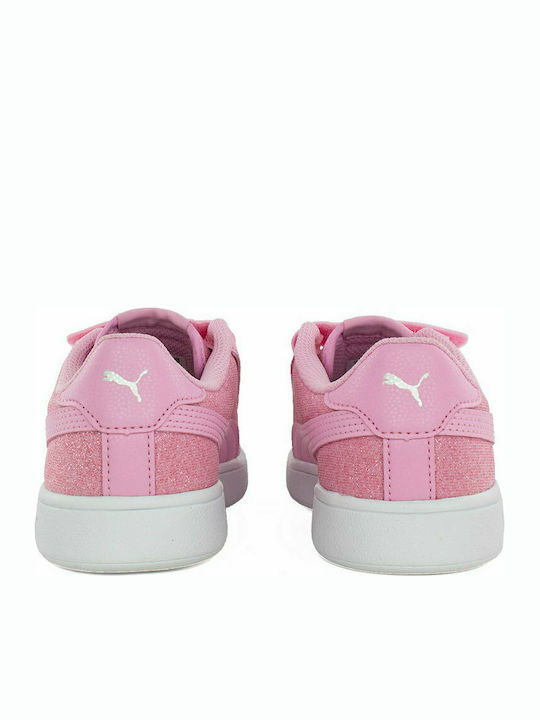 Smash Glitz Glam Παιδικά Sneakers με Σκρατς Ροζ
