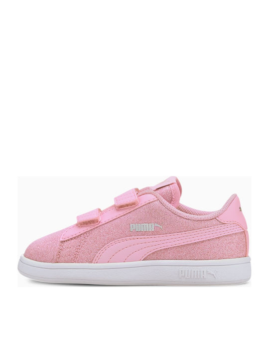 Smash Glitz Glam Παιδικά Sneakers με Σκρατς Ροζ