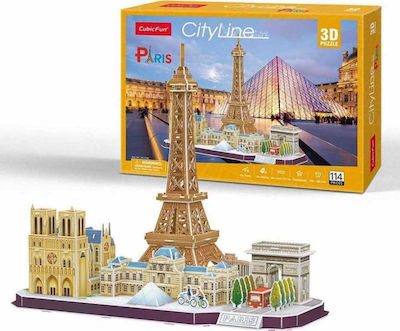 Paris Puzzle 3D 114 Pieces