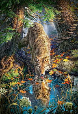 Wolf in the Wild Puzzle 2D 1500 Pieces