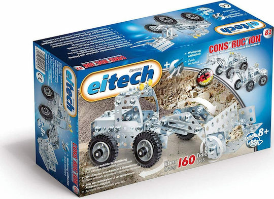 Eitech Παιχνίδι Κατασκευών Μεταλλικό Εκσκαφέας Φορτωτής για Παιδιά 8+ Ετών