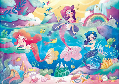 Παιδικό Puzzle Under The Sea 104pcs για 6+ Ετών Clementoni